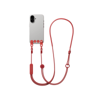 Coral Stack Phone Lanyard